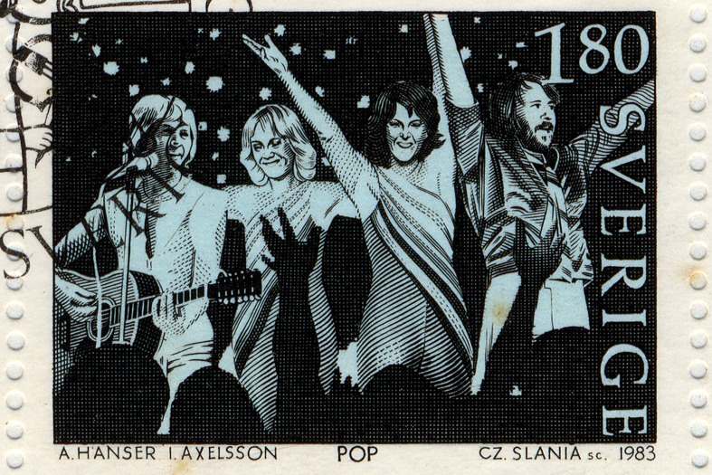 an ABBA tribute performance in Stockholm