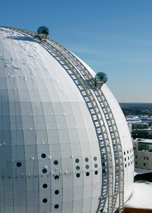outdoor view from SkyView in Stockholm