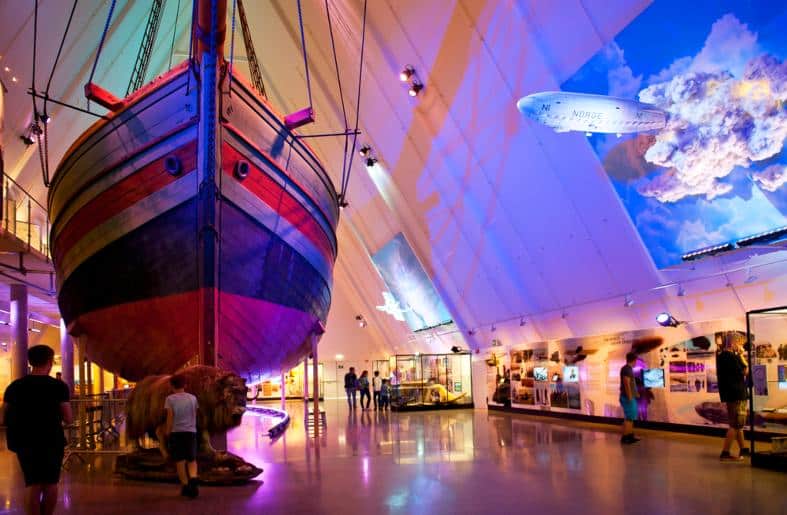 Don't forget to visit with your family in the captivating maritime history at Oslo's Fram Museum