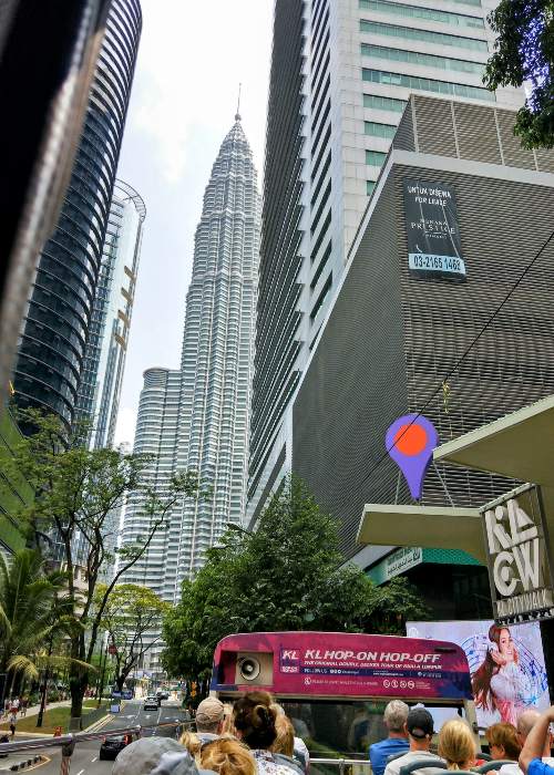 Seeing the sites of Kuala Lumpur