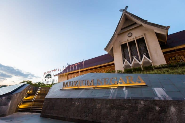 a popular museum is the National museum in Kuala Lumpur