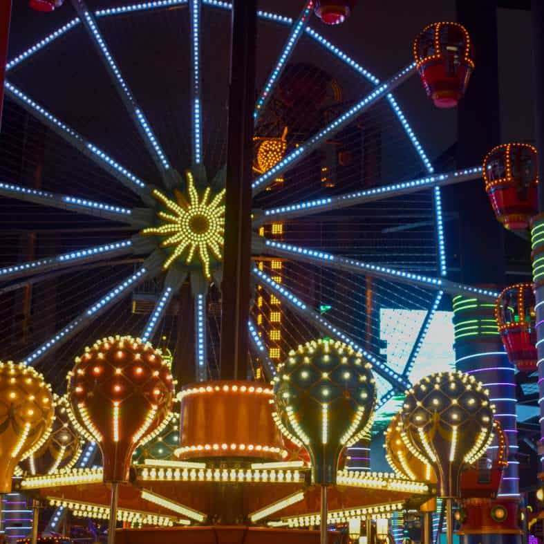 The indoor Genting Skytropolis Theme prak