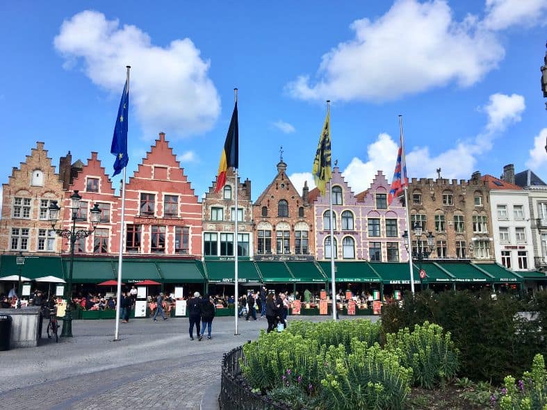 Bruges City Center in Belgium best for day trips