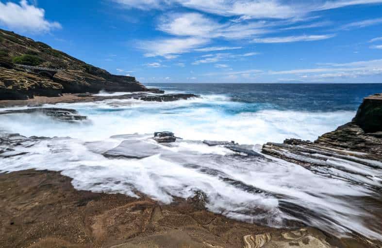 The Lanai Lookout on Oaha hawaii