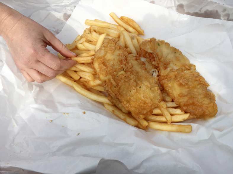 takeaway fish n chips