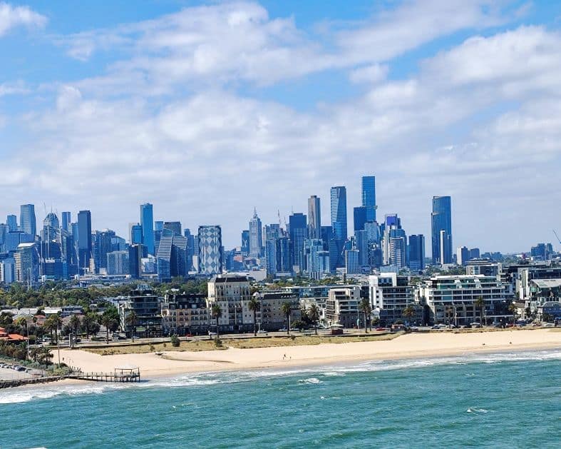 a beach close to cbd in melbourne australia