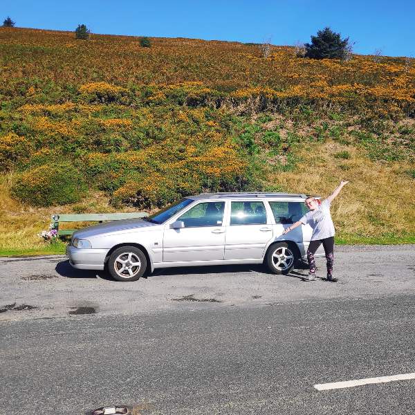car in wales