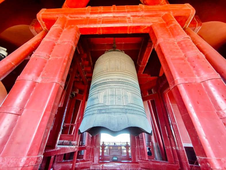 The Big Bell at the Beijing Bell Tower